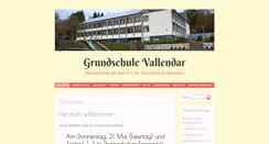 Desktop Screenshot of grundschule-vallendar.de